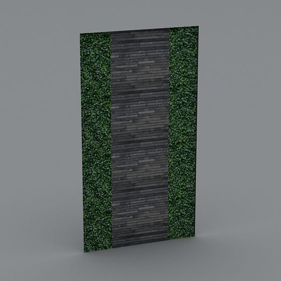 Urban Nature Wall 3D model