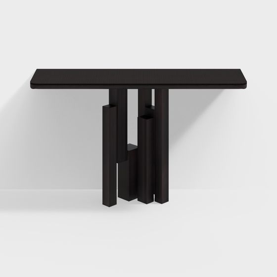 Urban Pillars 3D model for Modern Spaces