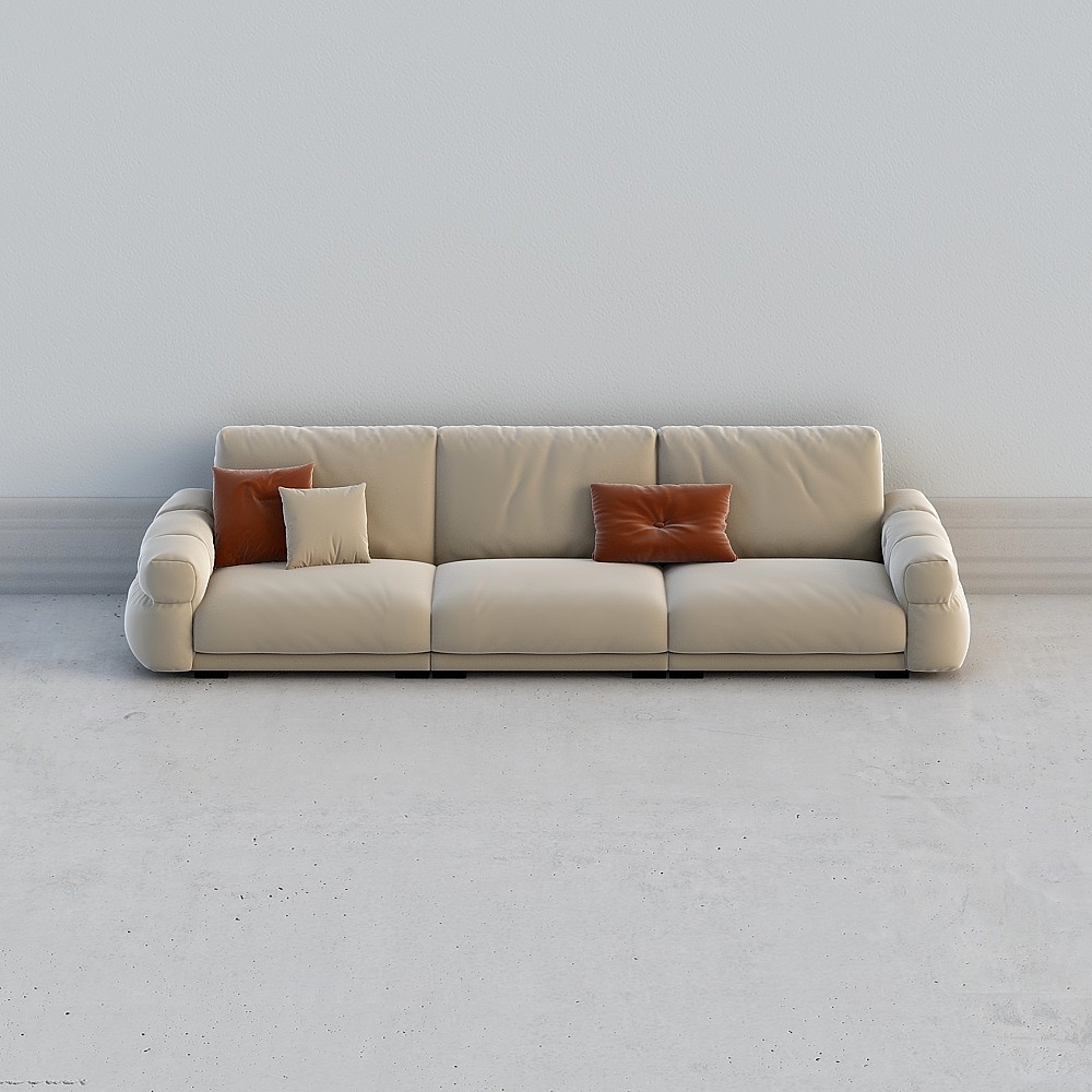 Rudai R-SF-138 inline multi-person sofa 3.2m