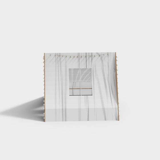 Stylish Temporary Tent 3D model