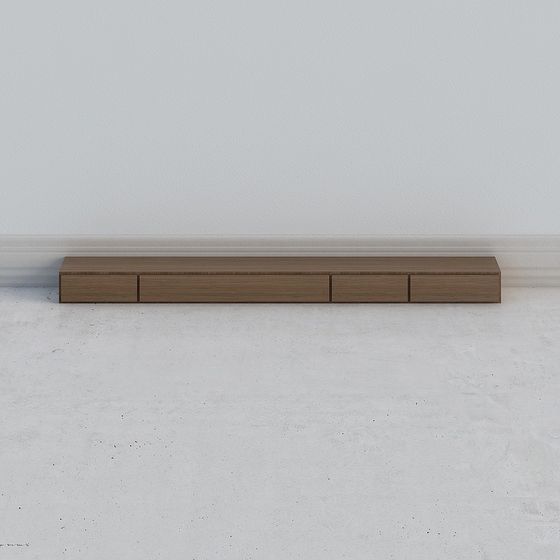 Urban Shelf 3D model for Minimalist Design