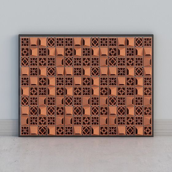 Geometric Illusion 3D model for Unique Designs