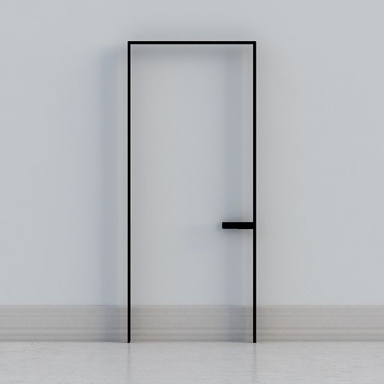 Minimalist Door 3D model