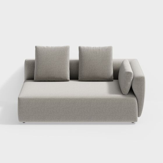 Komu Roman Sofa 3D Model