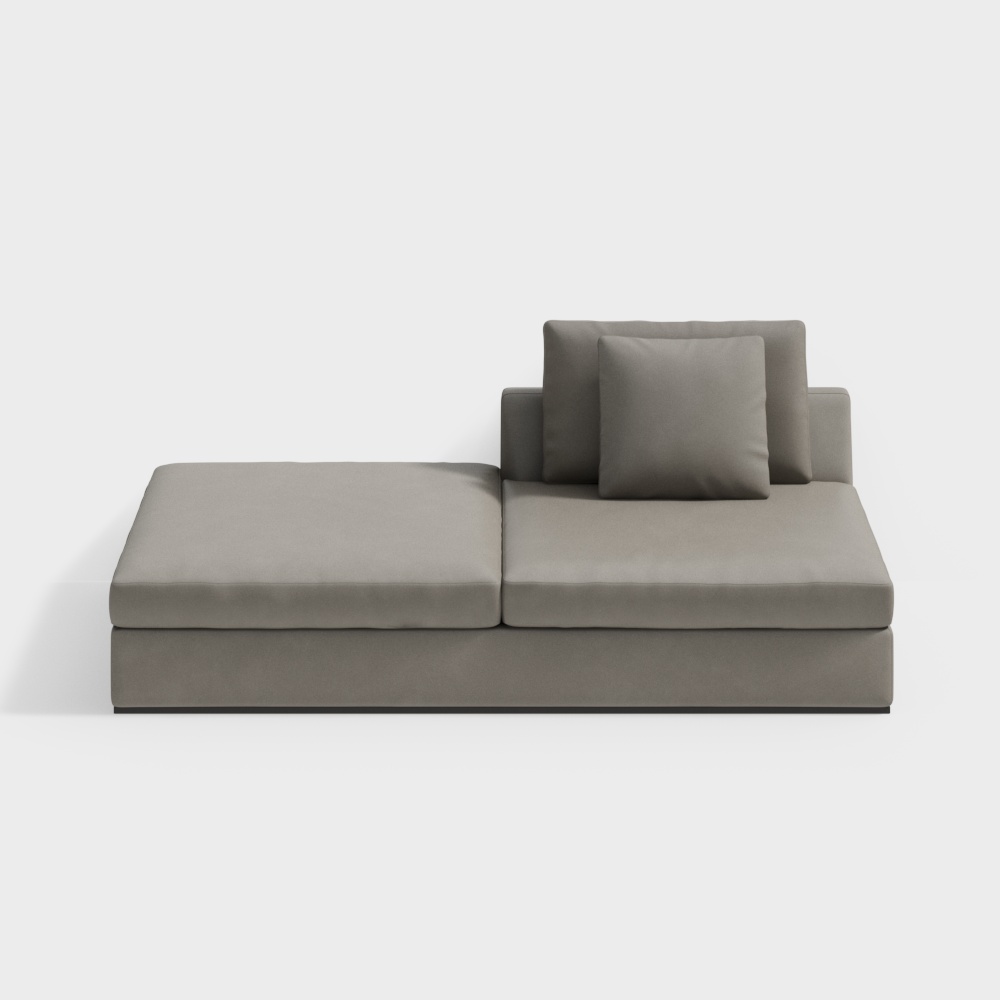 Modern Low-Poly Sofa 3D model Design