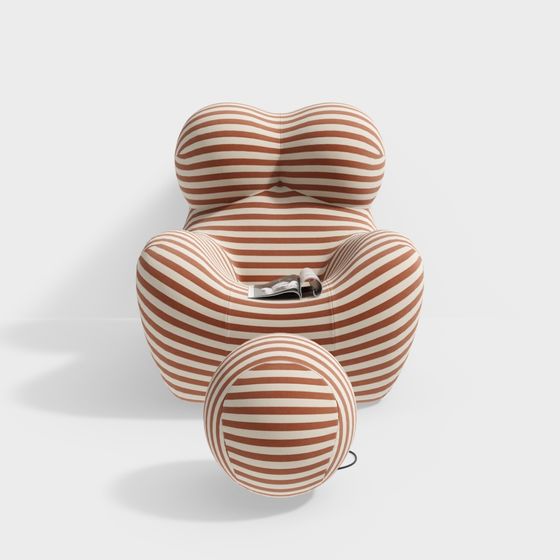 Pop Art Sofa 3D model