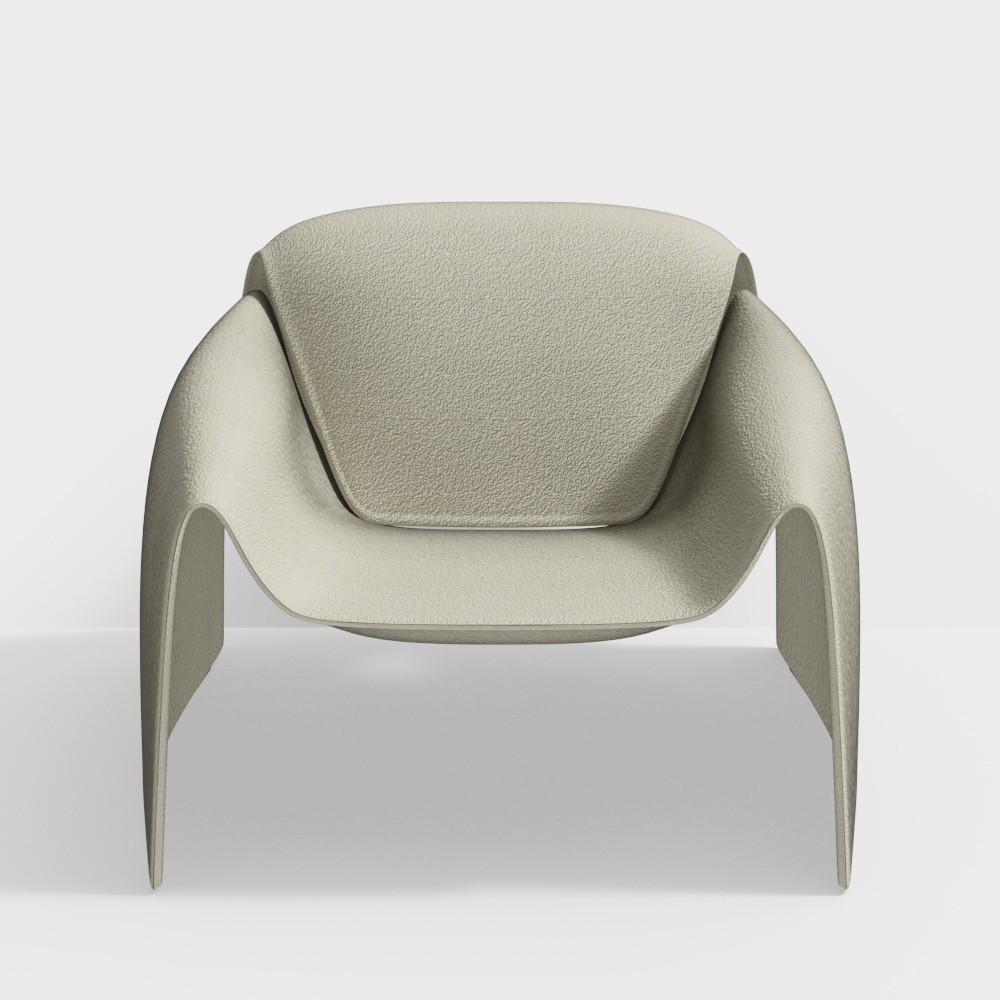 To the same home ZB-67 minimalist design lounge chair