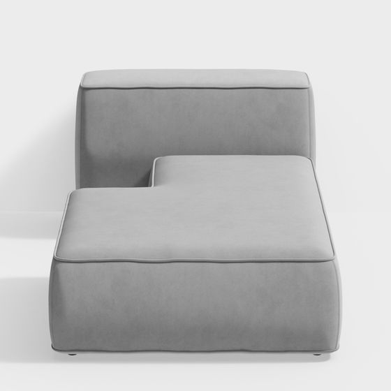 Urban Comfort Modular Sofa 3D model for Modern Interiors