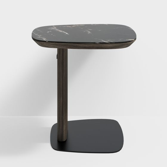 Elegant Urban Corner Side Table 3D model