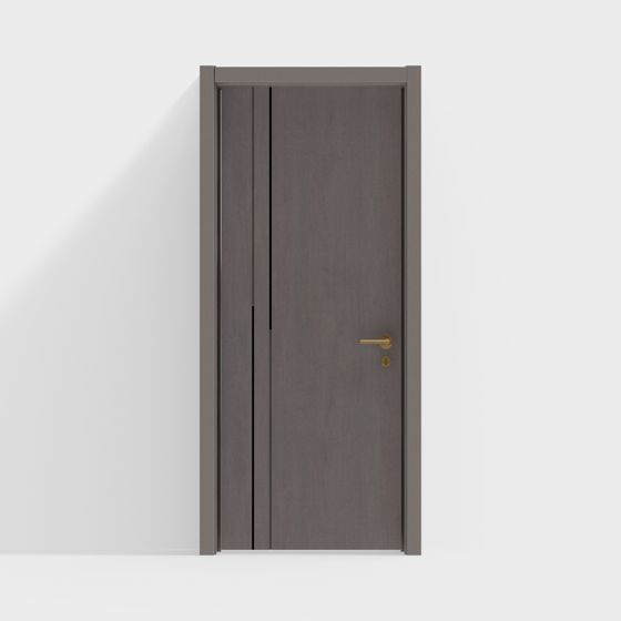 Urban Door Low-Poly 3D model