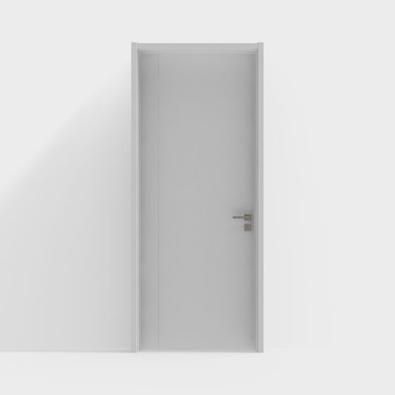 Minimalist Door 3D model