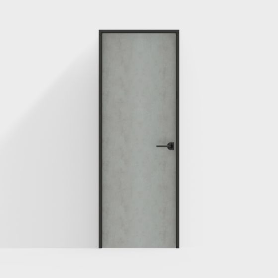 Urban Gate 3D Model - Modern Minimalist Design