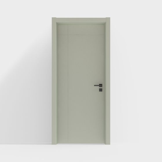 Minimalist Door 3D model