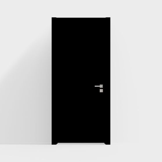 Minimalist Door 3D model