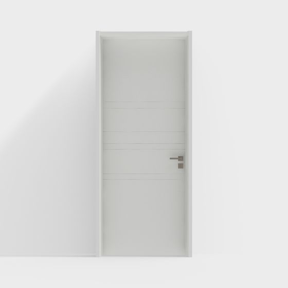 Minimalist Door 3D model