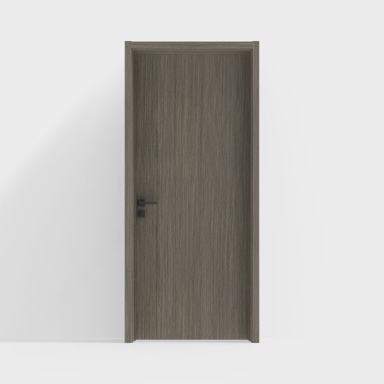 Urban Door 3D model for Modern Aesthetics