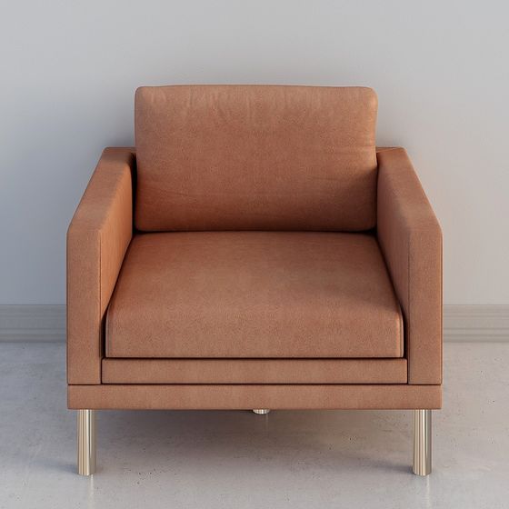 Cozy Lounge Chair 3D model