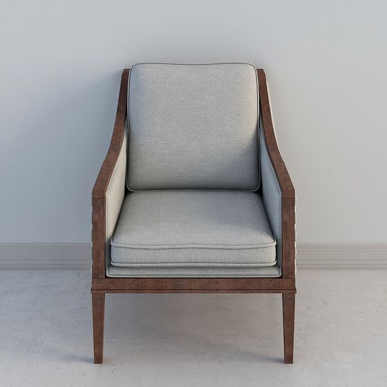 Vòng quanh nước Mỹ hiện đại đơn giản nhẹ nhàng sang trọng sofa đơn 759526