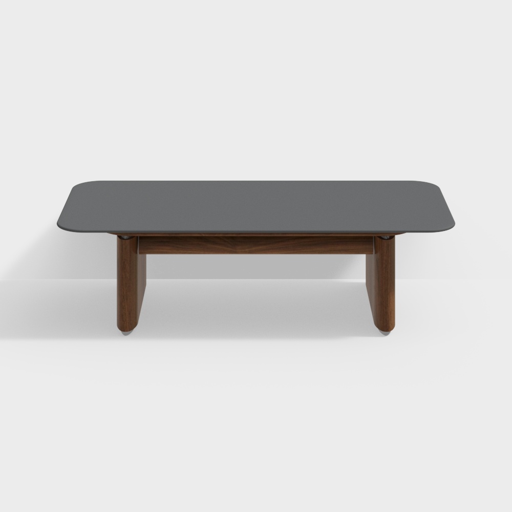Van House Furniture - Slate Saturn Coffee Table - 1500 Standard - Black Walnut
