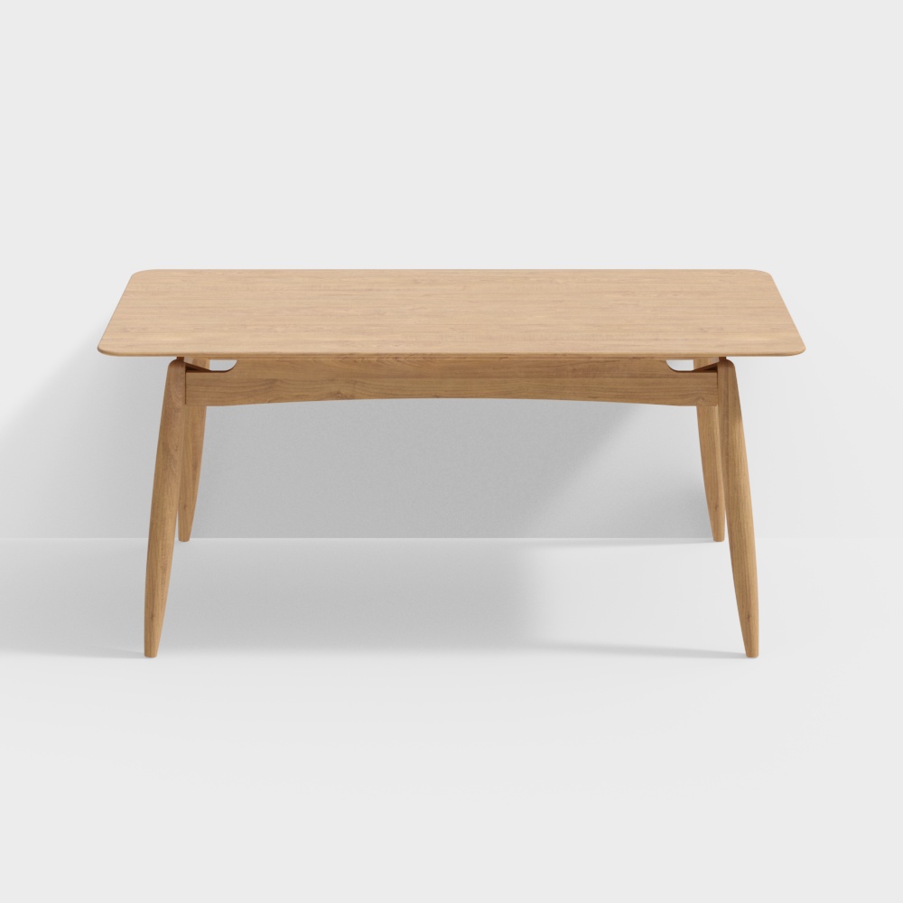 Van House Furniture - Canon Dining Table - 1800 Solid Wood - Cherry Wood