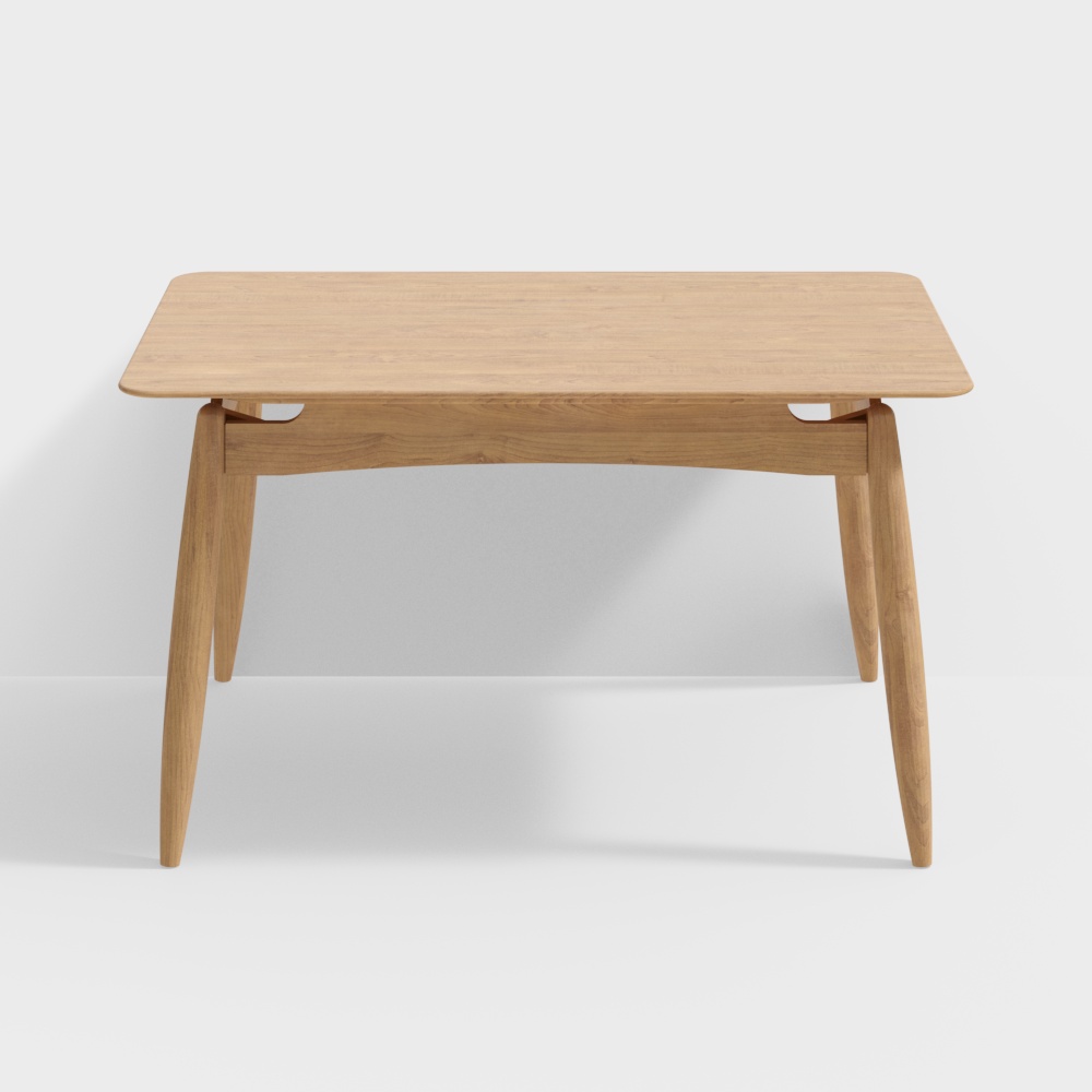 Van House Furniture - Canon Dining Table - 1400 Solid Wood - Cherry Wood