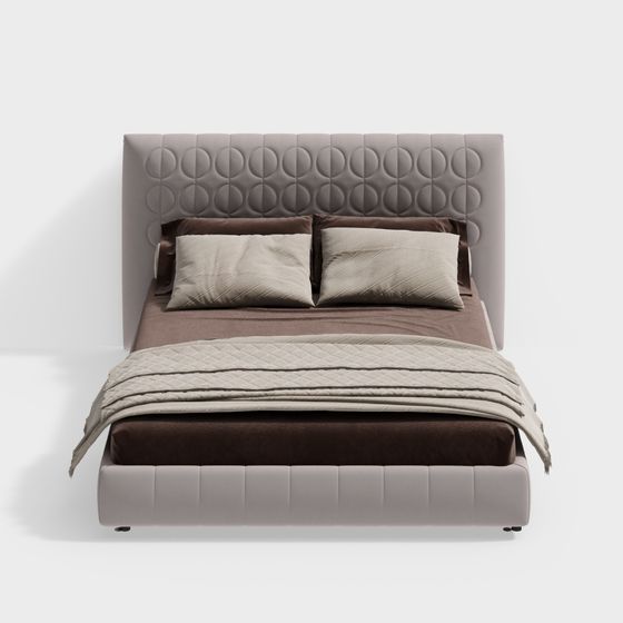 Urban Comfort Bed 3D model