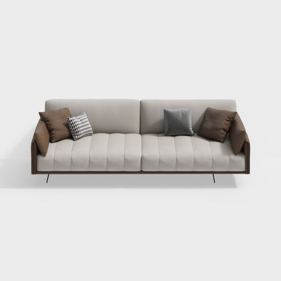 Urban Comfort Sofa 3D model