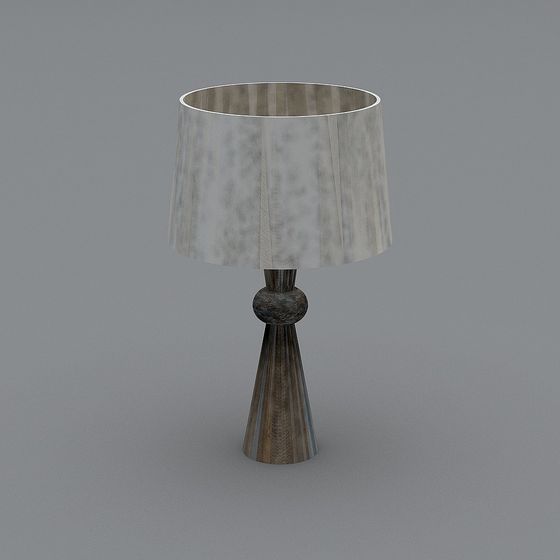 Elegant 3D Table Lamp Model for Modern Interiors