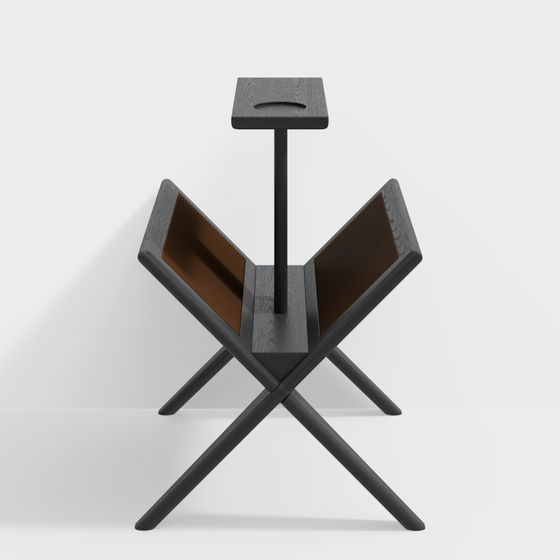 Origami Table 3D model for Creative Spaces