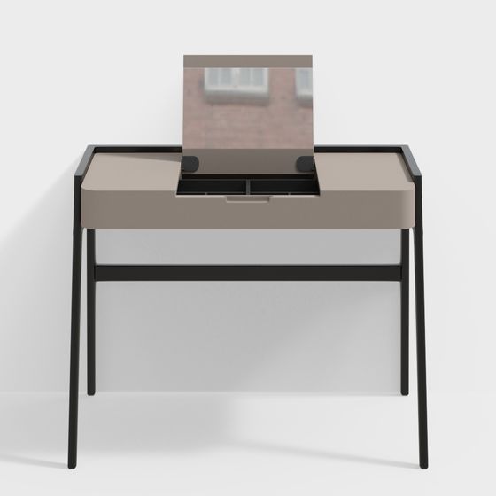 Stylish Urban Desk 3D model for Creative Spaces