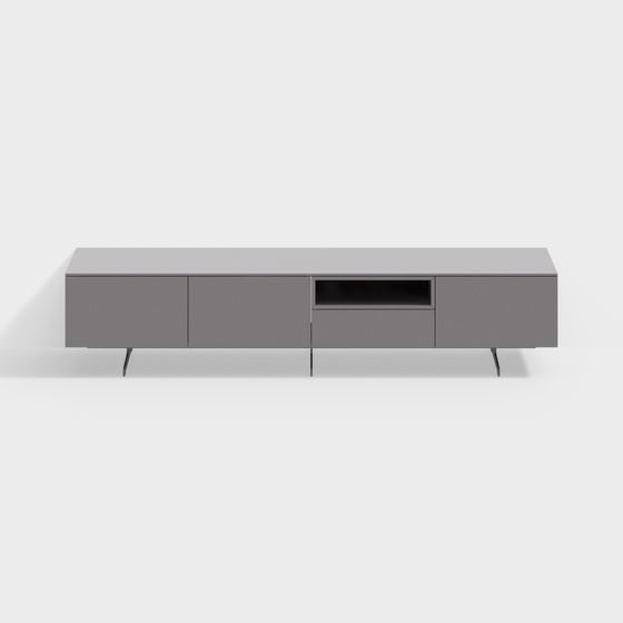 Modern Minimalist TV Cabinet 3D model