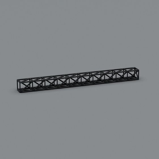 Industrial Truss 3D model for Creative Projects