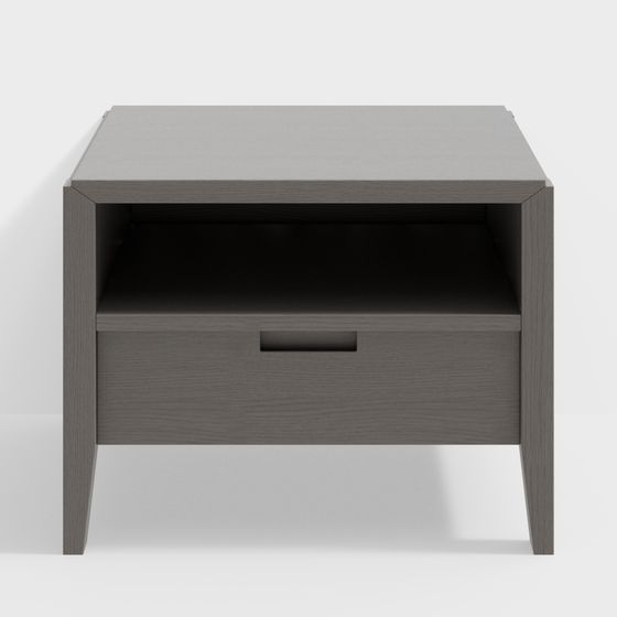 Stylish Nightstand 3D model for Contemporary Spaces