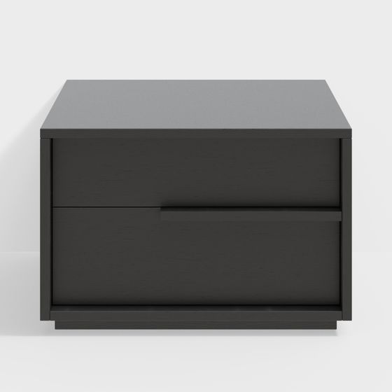 Komu Turin Bedside Table 3D Model for Cozy Bedrooms