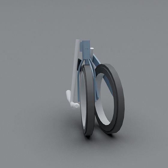 Futuristic Low-Polygon 3D Model Design