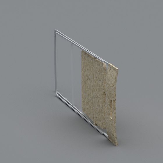 Unique Low-Polygon 3D Model with High Detail