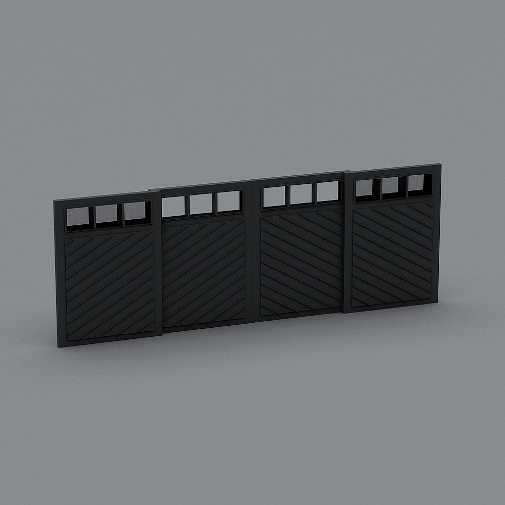 City Window 3D model for Modern Aesthetics