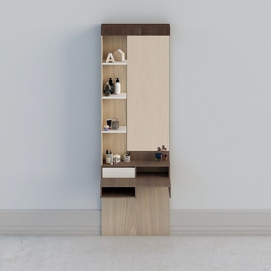 Stylish Vanity Table 3D model for Modern Interiors