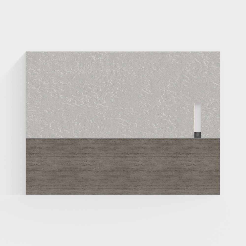 Wabi-sabi style old man's room background wall