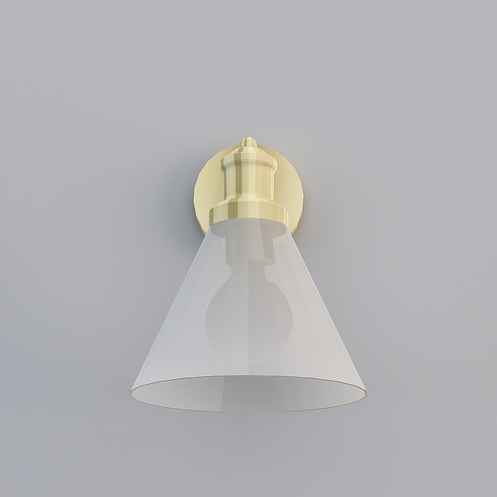 Modern Minimalist 3D Model Lighting Fixture