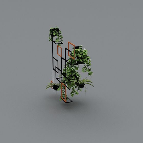Urban Greenery Tower 3D model
