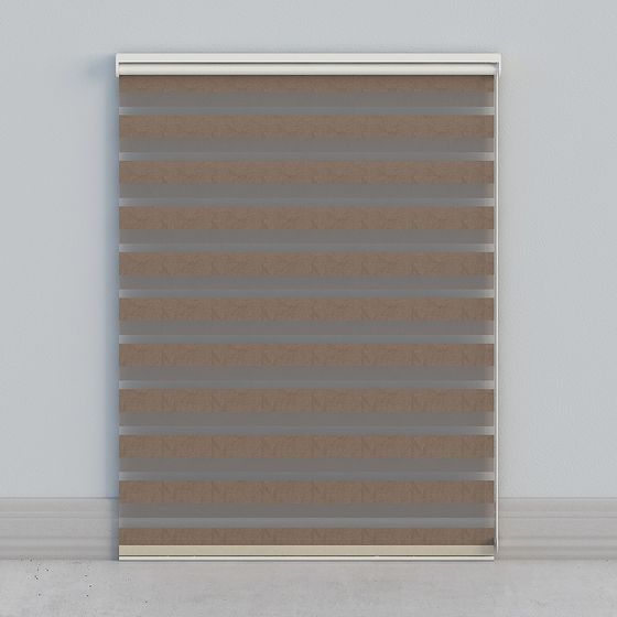 Stylish Zebra Blinds 3D model for Modern Interiors