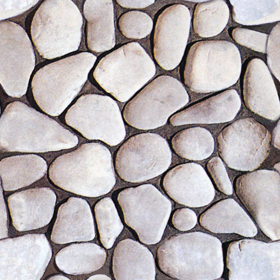 Cobblestone 3D Model in Black