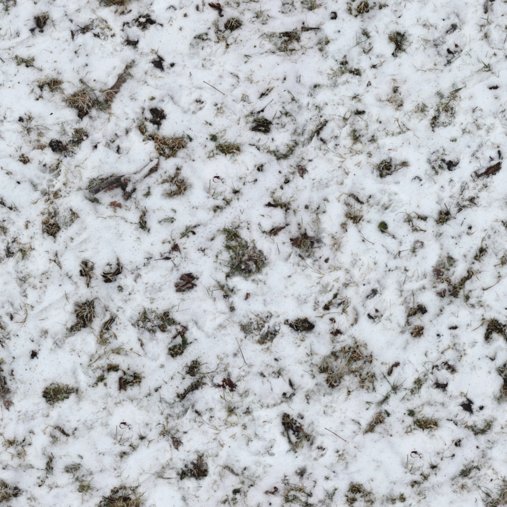 Purple Snow 3D Model for Unique Materials