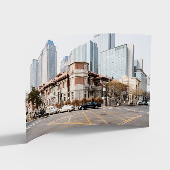 Old Street New View 3D model