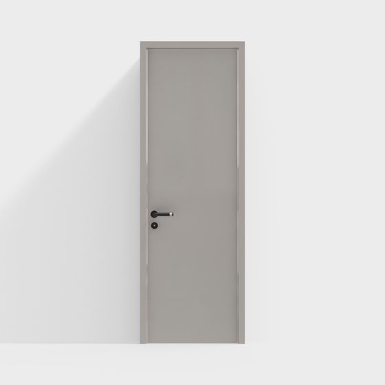 Minimalist Door 3D model