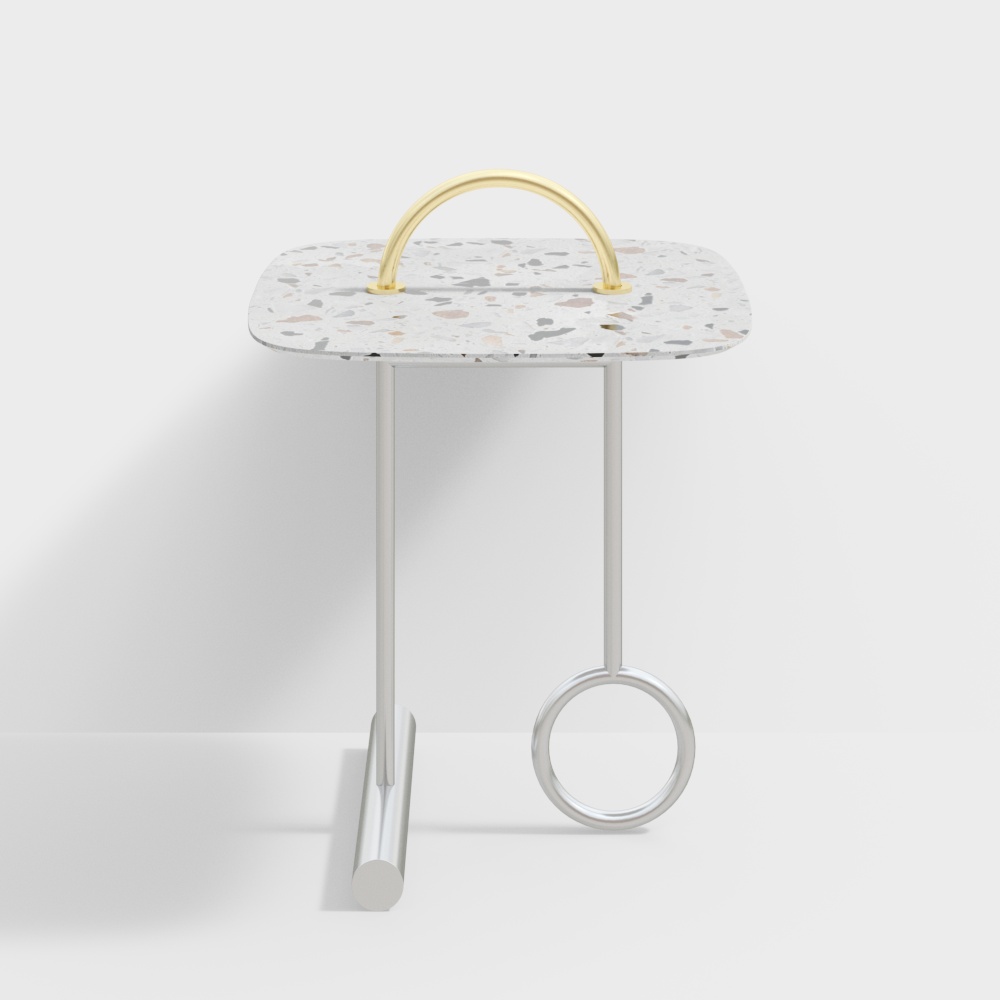 Friudette R-CJ-168 terrazzo side table