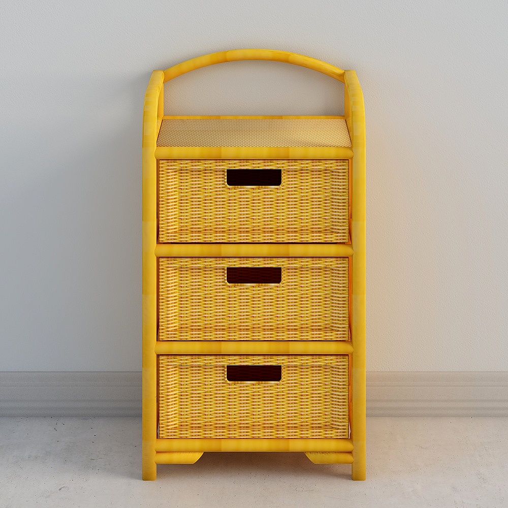 Tiroir en rotin Junie