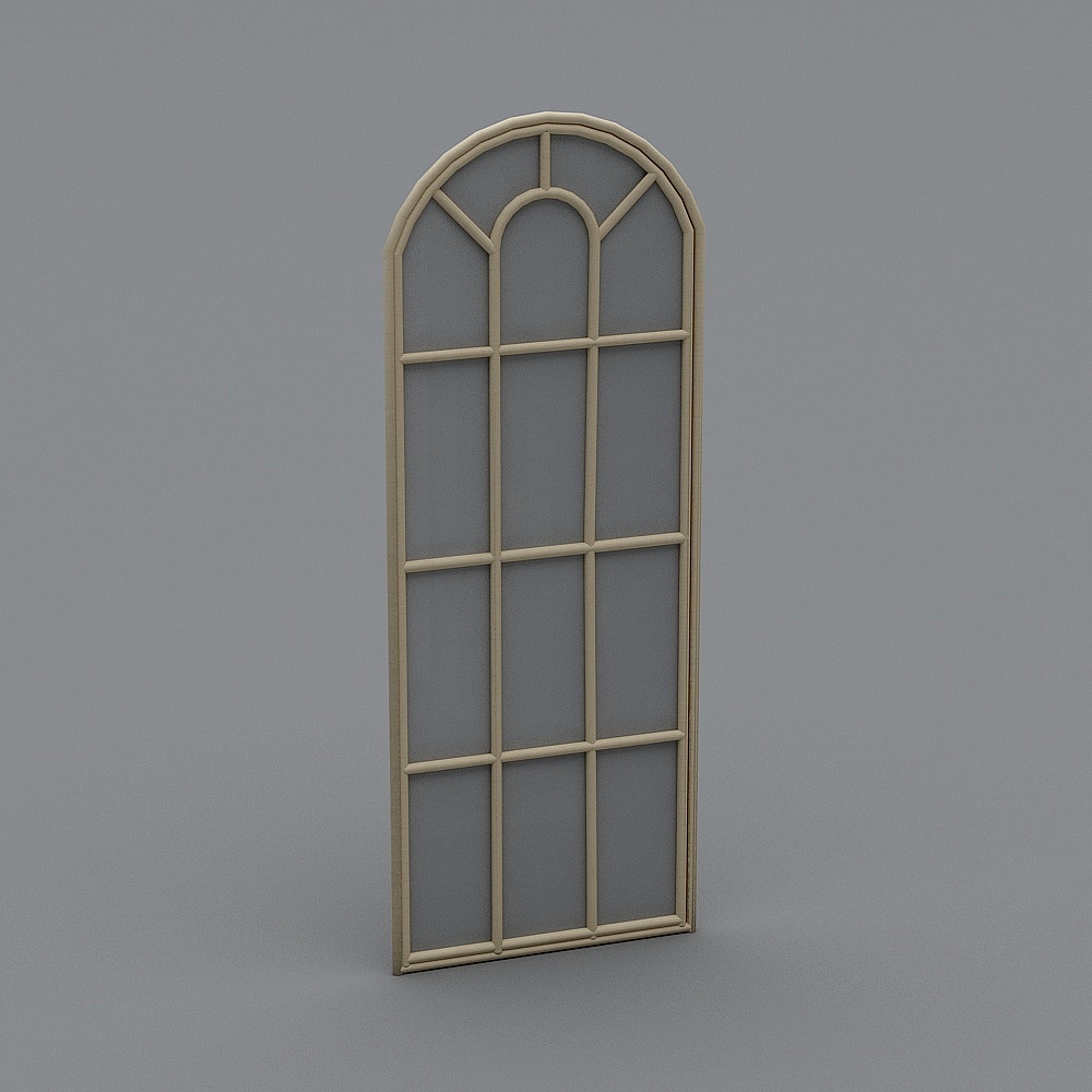 Arched Window 3D model