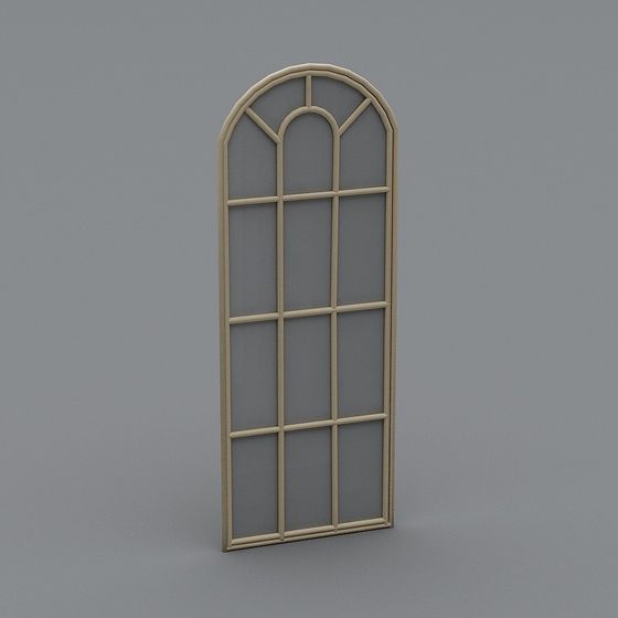 Arched Window 3D model